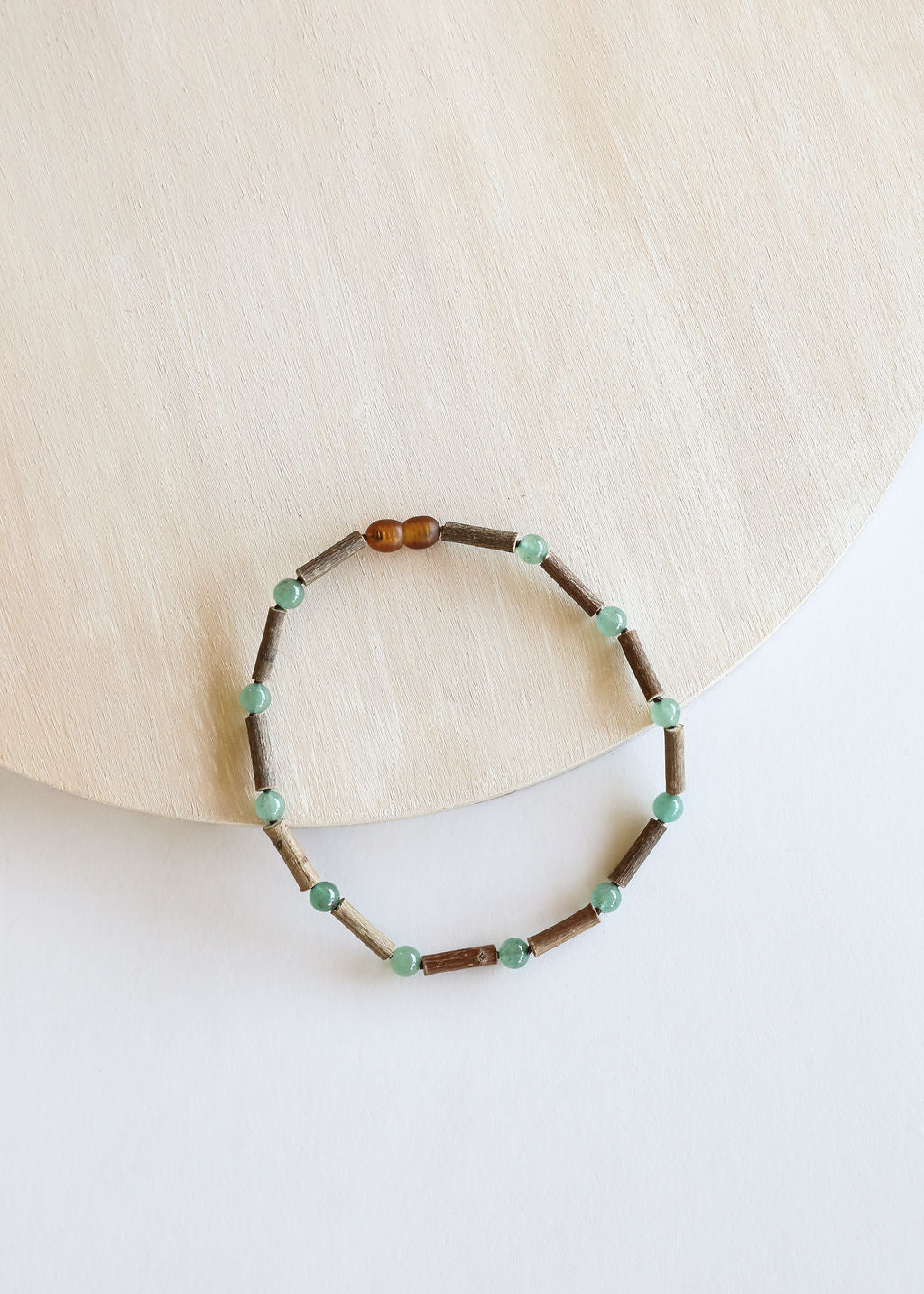Hazelwood + Aventurine Necklace by CanyonLeaf