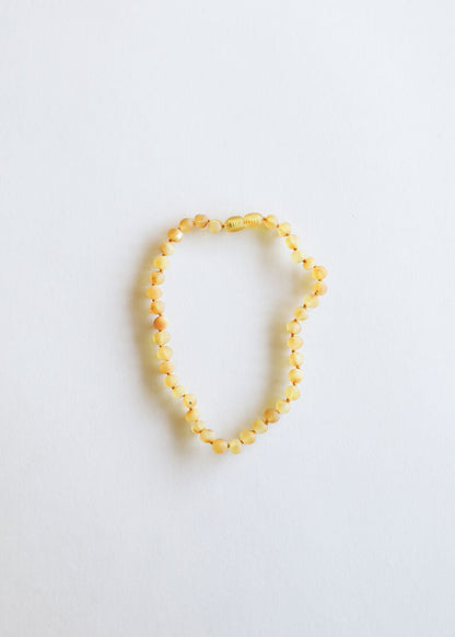 Raw Honey Baltic Amber || Necklace by CanyonLeaf