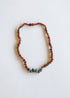 Raw Cognac Baltic Amber + Raw Turquoise Jasper || Necklace by CanyonLeaf