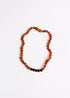 Raw Cognac Baltic Amber + Shungite || Necklace by CanyonLeaf