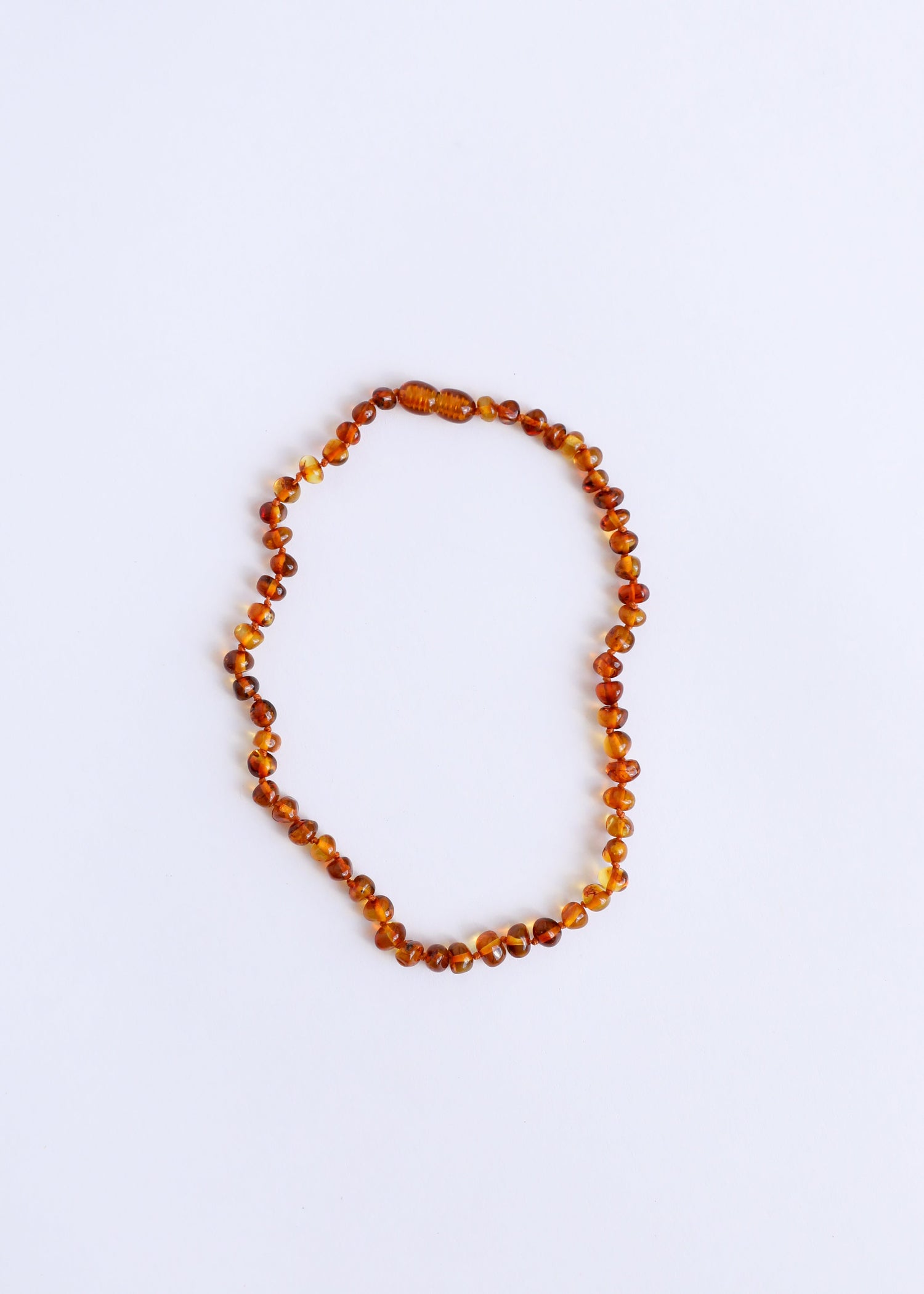 Polished Cognac Baltic Amber || Necklace by CanyonLeaf
