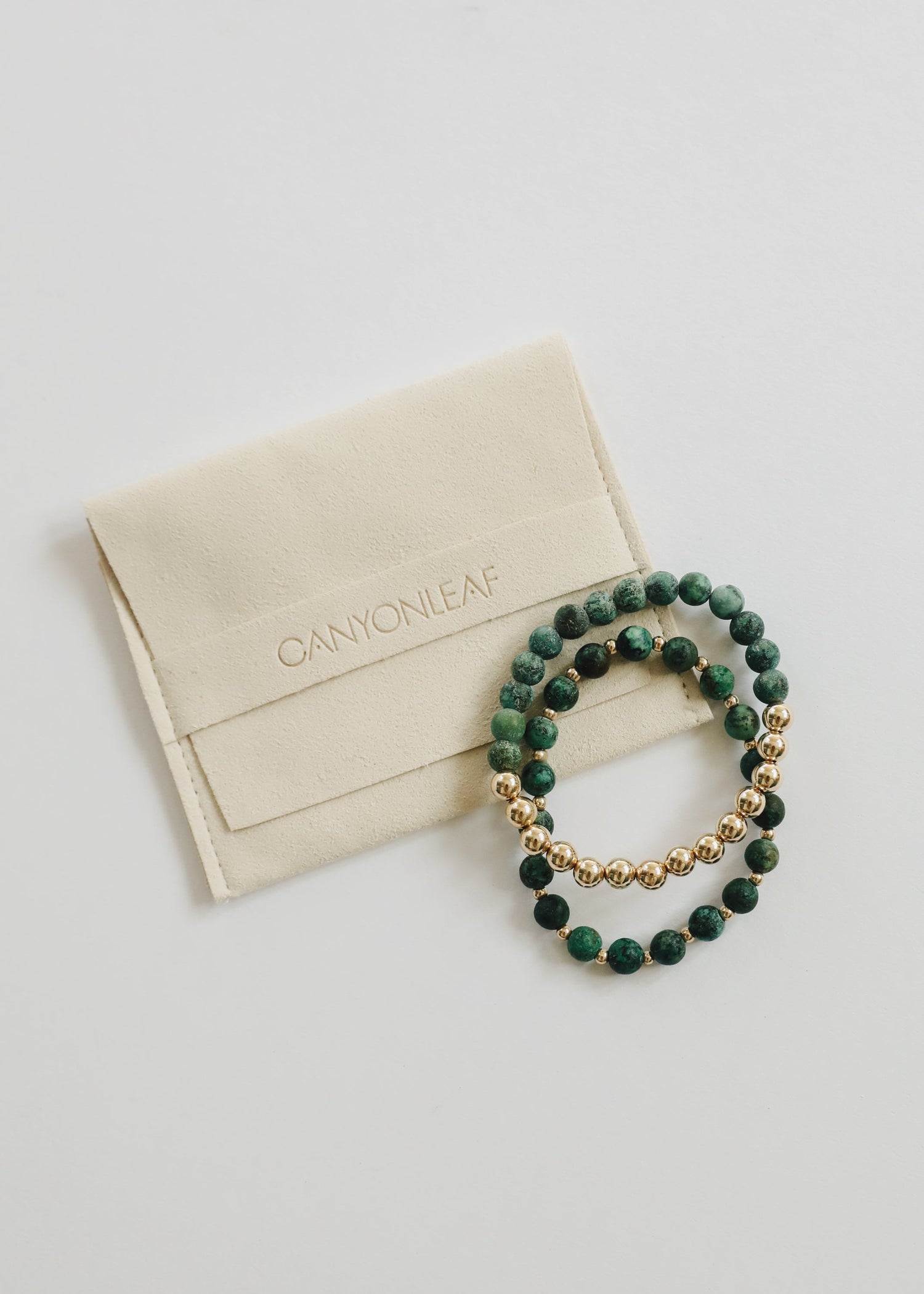Turquoise Jasper :14k Gold Filled Sun + Moon || Adult Bracelets by CanyonLeaf