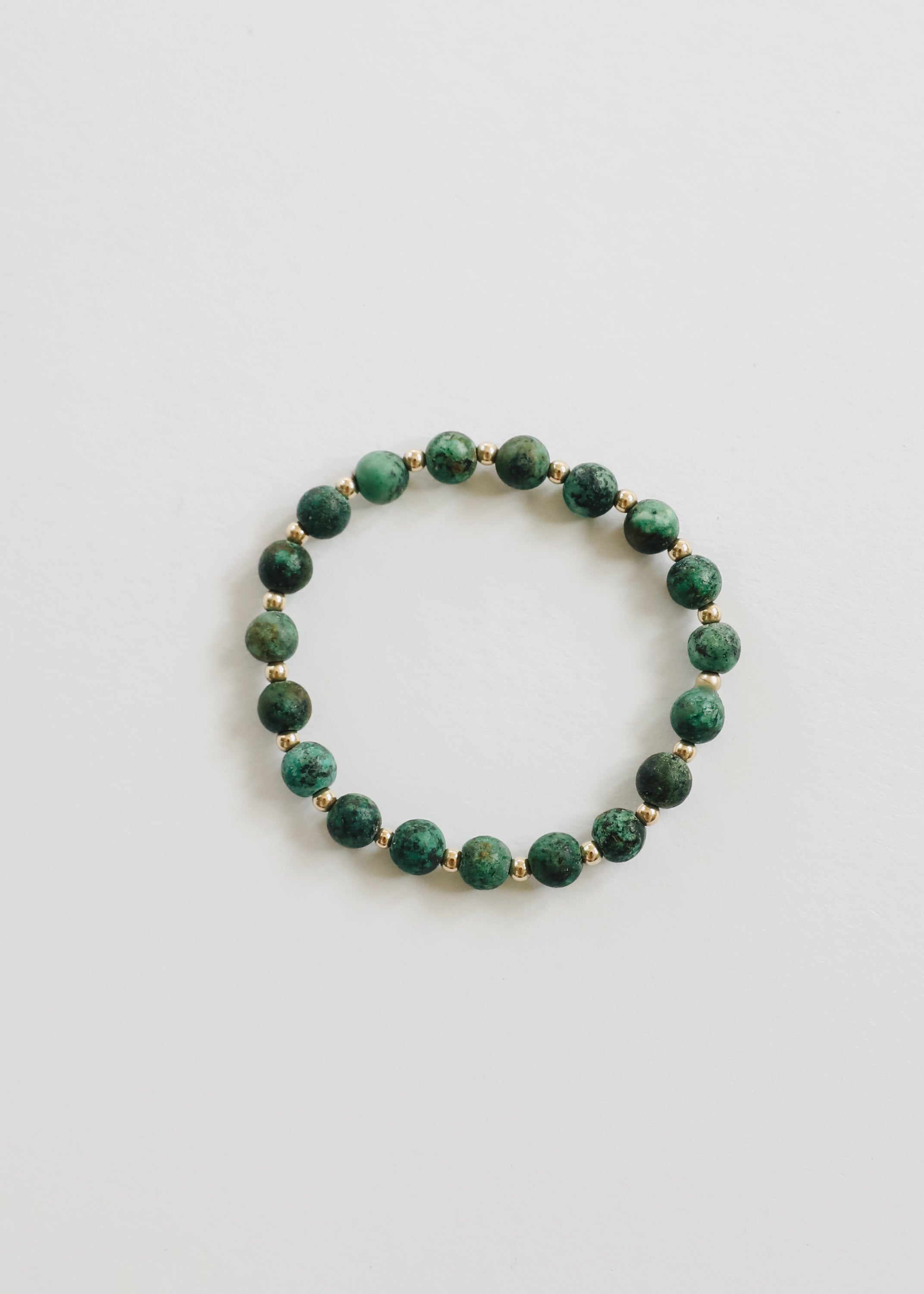 Turquoise Jasper :14k Gold Filled Sun + Moon || Adult Bracelets by CanyonLeaf