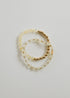 Citrine Gemstone + 14K Gold Filled Beaded Stretch Bracelet by CanyonLeaf