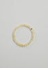 Dainty Citrine Gemstone + 14K Gold Filled || Beaded Stretch Bracelet by CanyonLeaf