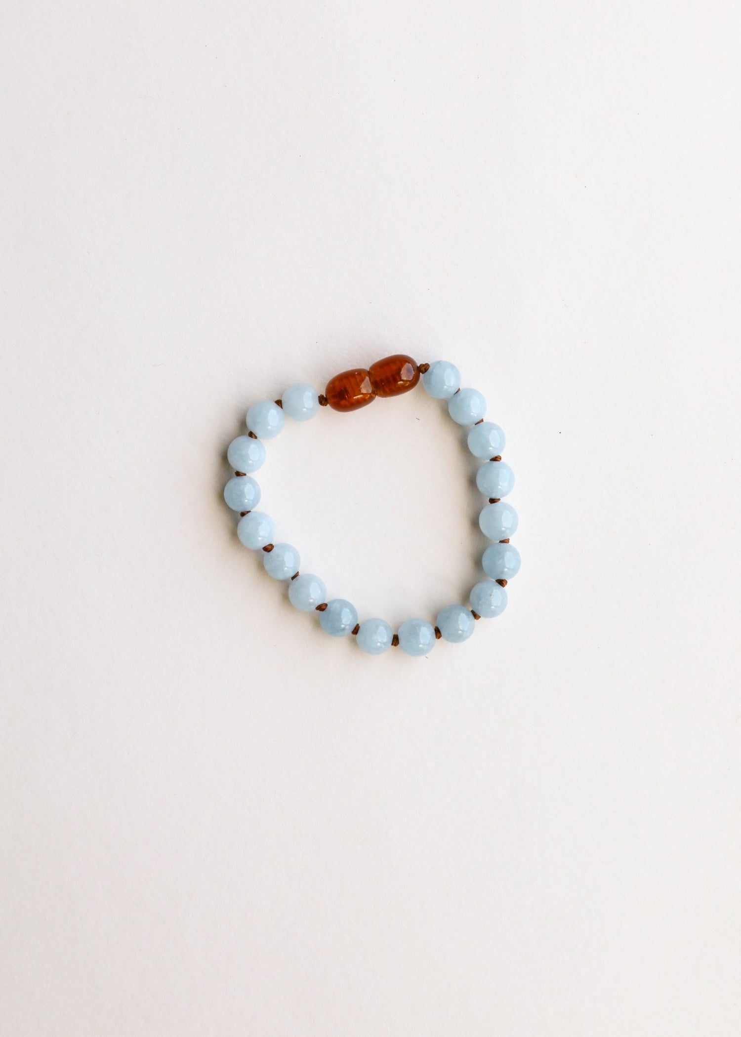 Pure Gemstone + Aquamarine|| Anklet or Bracelet by CanyonLeaf
