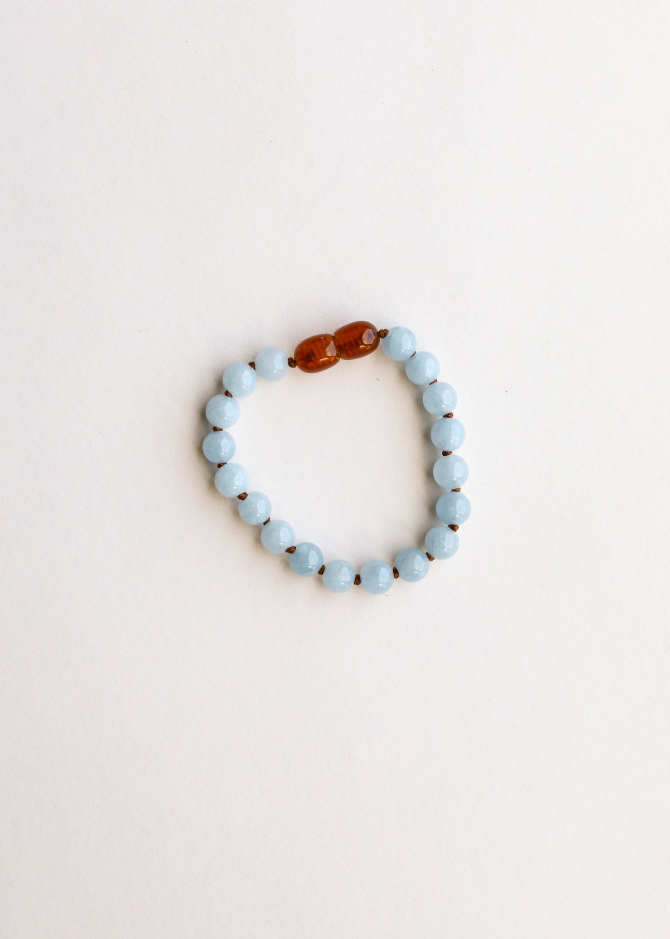 Pure Gemstone + Aquamarine|| Anklet or Bracelet by CanyonLeaf