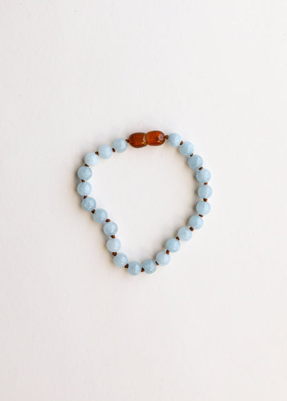 Pure Gemstone + Aquamarine || Necklace by CanyonLeaf