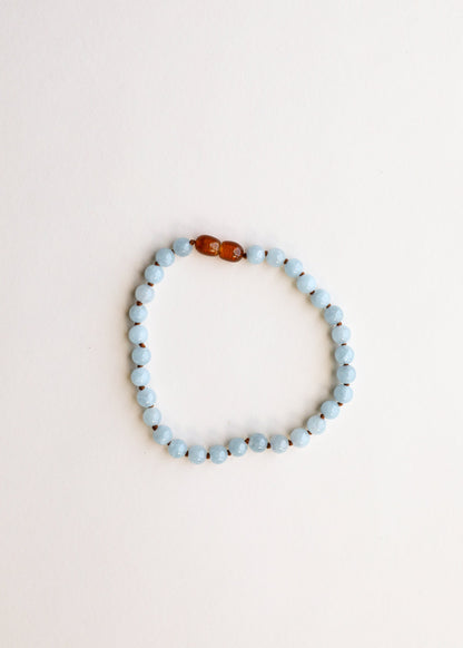 Pure Gemstone + Aquamarine || Necklace by CanyonLeaf