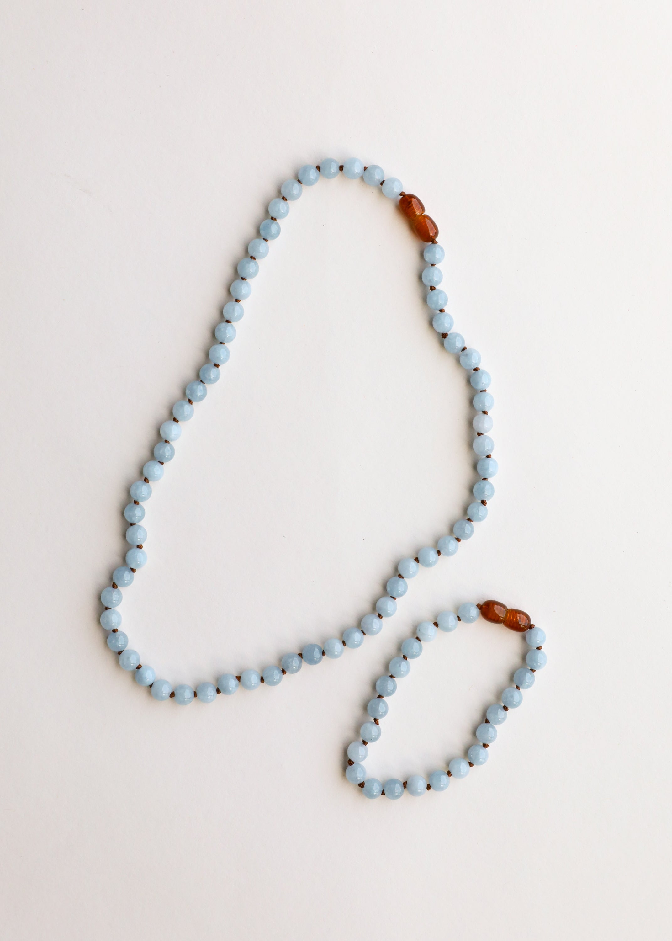 Pure Gemstone + Aquamarine || Necklace by CanyonLeaf