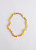 Raw Honey Baltic Amber + Pearl Halo || Necklace by CanyonLeaf