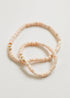 Pure Sea Shell + 14k Gold Filled || Stretch Anklet or Bracelet by CanyonLeaf