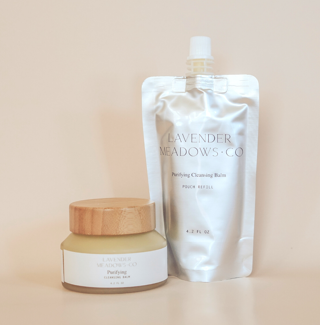 Purifying Cleansing Balm *Refill Pouch (4.2 oz) by Lavender Meadows Co