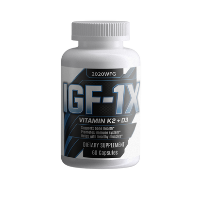 IGF‑1X: Bone-Density Dominator | D3 + K2 Formula for Strength, Immunity &amp; Muscle Integrity by 2020WFG