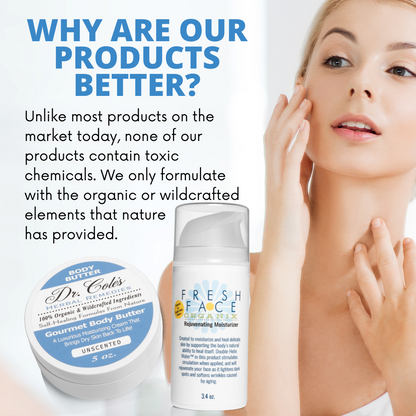 Fresh Face and Body Butter Bundle by COLEHERBALS LLC