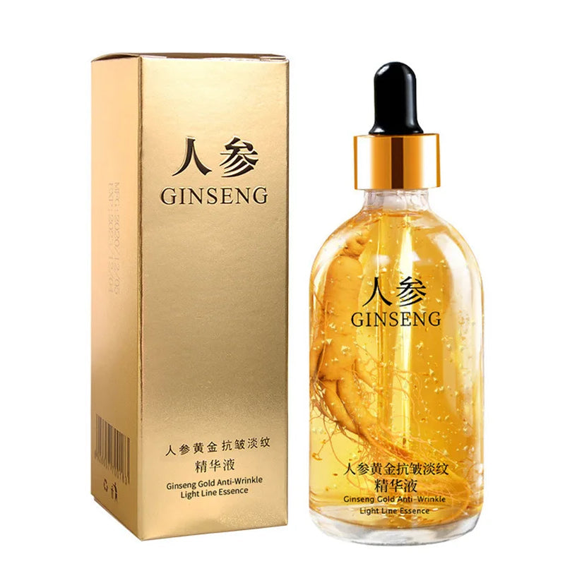 24K Gold Hyaluronic Acid Serum for Face Anti-Wrinkle Anti-Aging Brightening Moisturizing Skincare Facial Serum Essence Face Care by Korean Skin Care