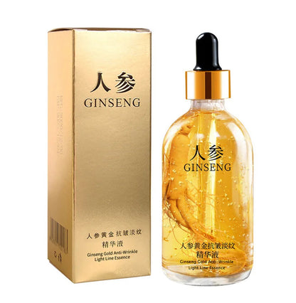 24K Gold Hyaluronic Acid Serum for Face Anti-Wrinkle Anti-Aging Brightening Moisturizing Skincare Facial Serum Essence Face Care by Korean Skin Care