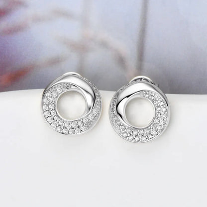 925 Sterling Silver Inlaid Sparkala™ Stud Earrings by Sparkala