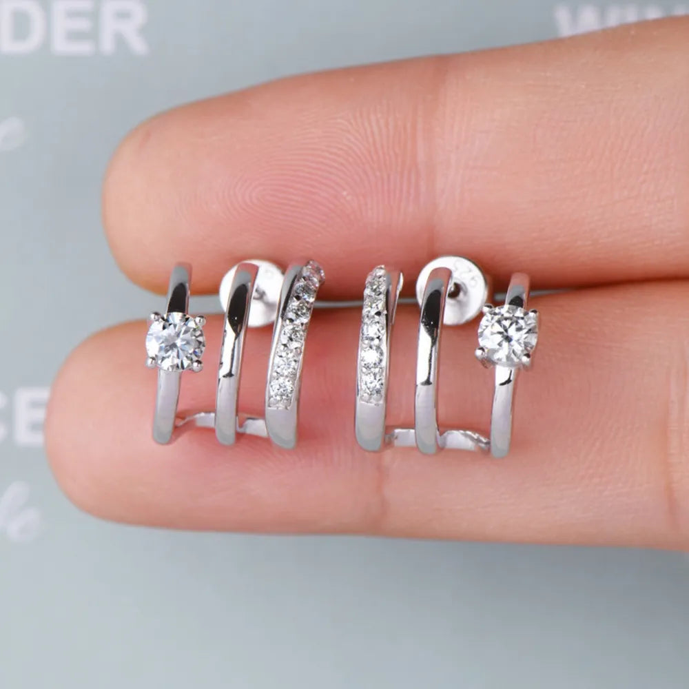 Sparkala™ 925 Sterling Silver Earrings by Sparkala