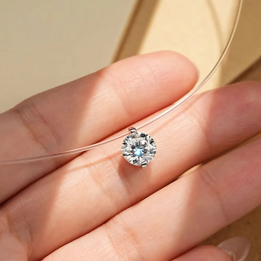 1 Carat Sparkala™ 925 Sterling Silver Necklace by Sparkala