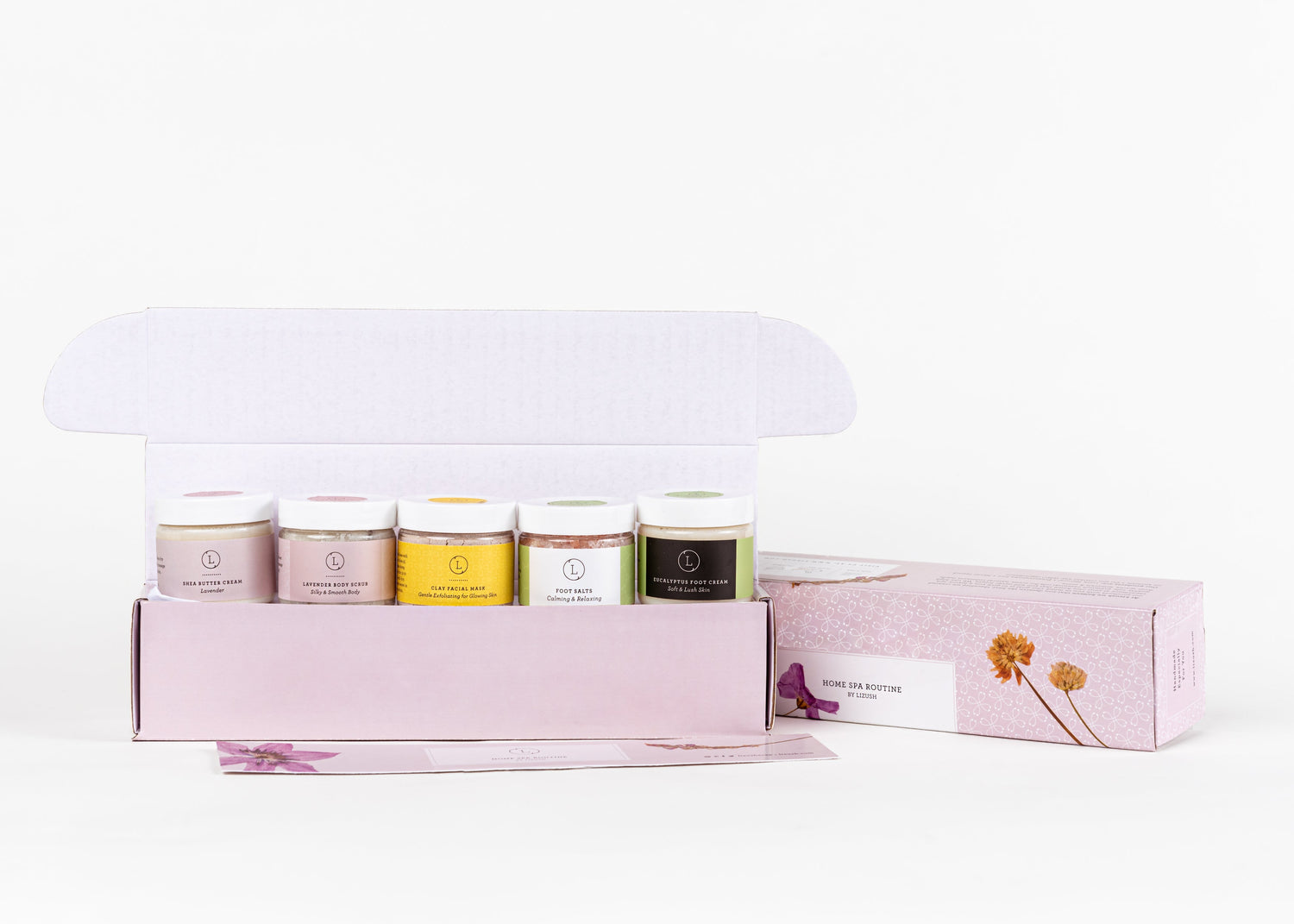 Full body Luxury Home Spa Routine Set - Perfect thinking of you gift by Lizush