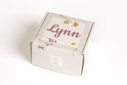Green Lemon Candle Spa Gift Box, Relaxing Package with Shower steamers and Eye Mask by Lizush