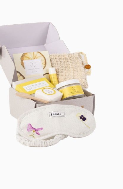 Natural Citrus Bath &amp; Body Skincare Set, A Thoughtful &amp; "Thinking of You" Gift by Lizush