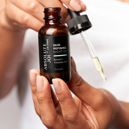 Retinol Plus Vitamin C Skin Refining Night Oil by AbsoluteJOI® Skincare