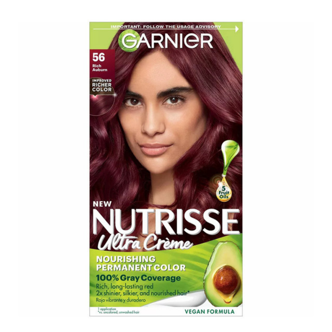 Garnier Nutrisse Ultra Crème 56 Rich Auburn (Kit) by Farmacias Savia