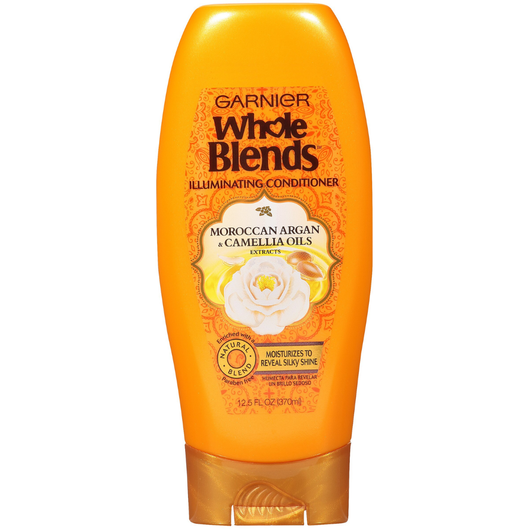 Garnier Whole Blends Illuminating Conditioner Argan &amp; Camelia Oils (12.5oz) by Farmacias Savia
