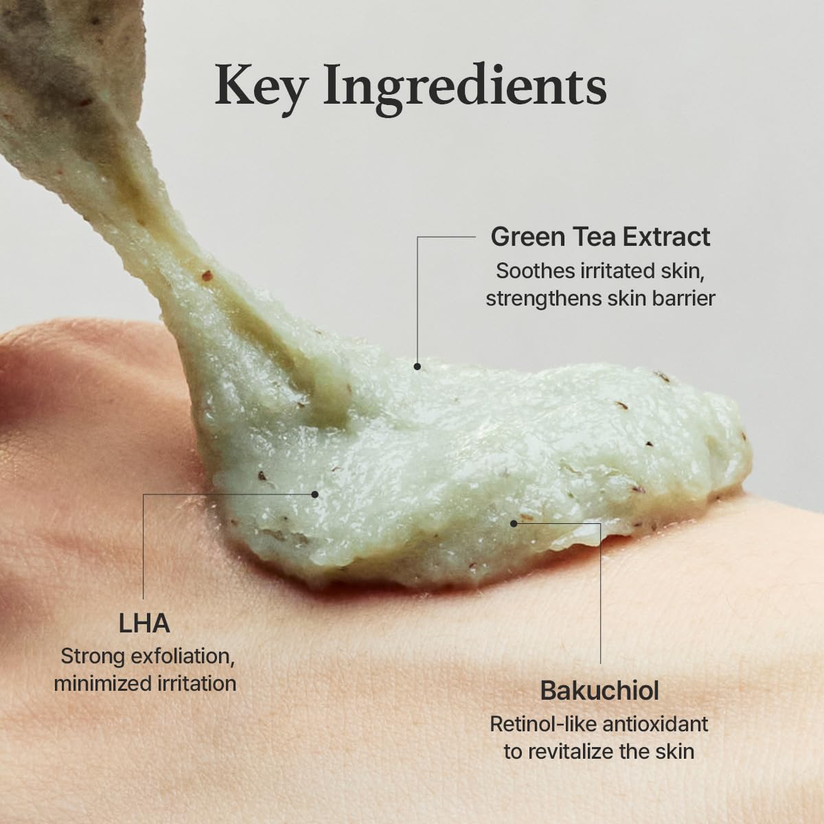 Arencia Green Tea + LHA Deep Pore Rice Cake Cleanser by AsiaBeautyMall