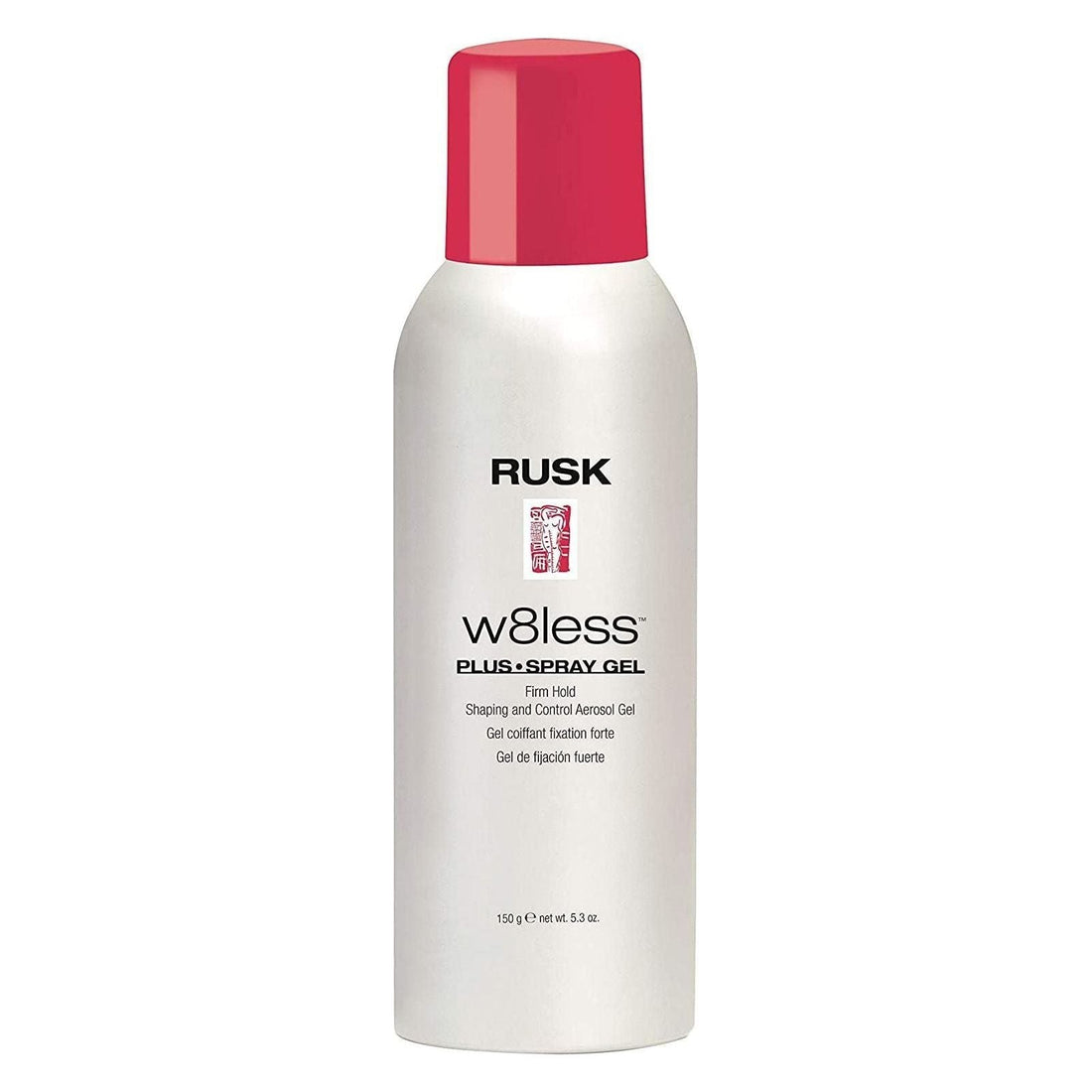 Rusk W8less Spray Gel Shaping and Control Aerosol Gel, Firm Hold 5.3 Oz by Pasteur Pharmacy
