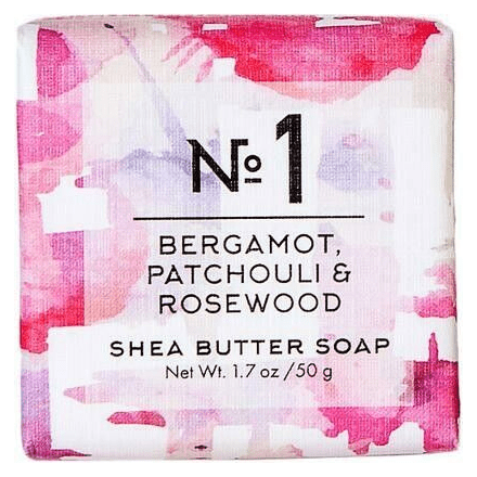 Via Mercato Nro. 1 Shea Butter Soap (Bergamot, Patchouli &amp; Rosewood) 1.7oz by Pasteur Pharmacy