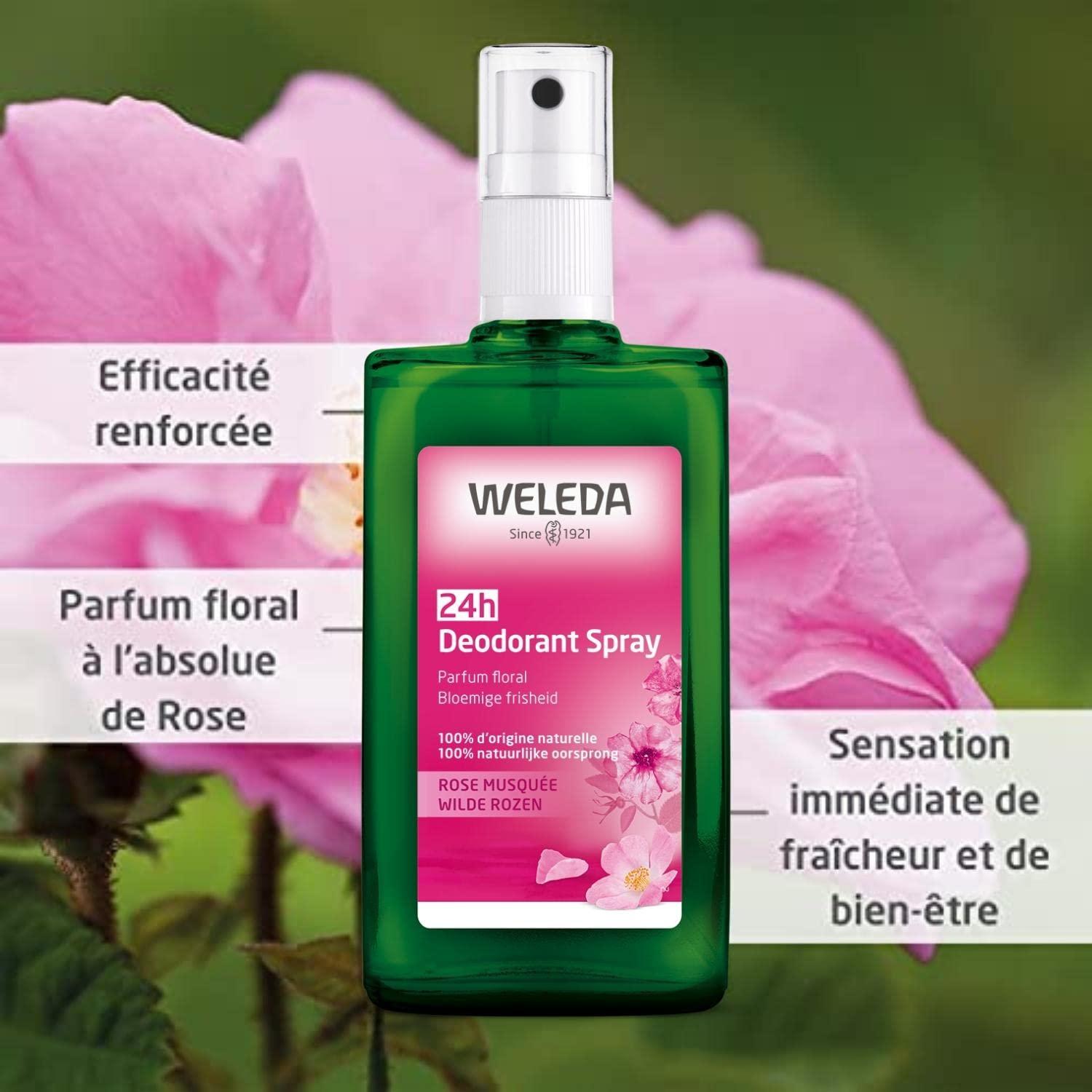Weleda Wild Rose Deodorant Spray 3.4 oz by Pasteur Pharmacy