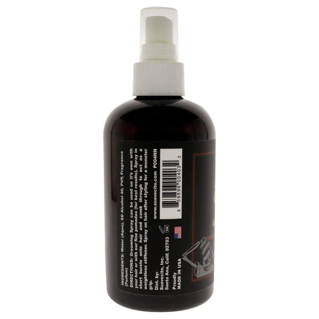 Suavecito Grooming Spray Hairspray 8 fl Oz by Pasteur Pharmacy