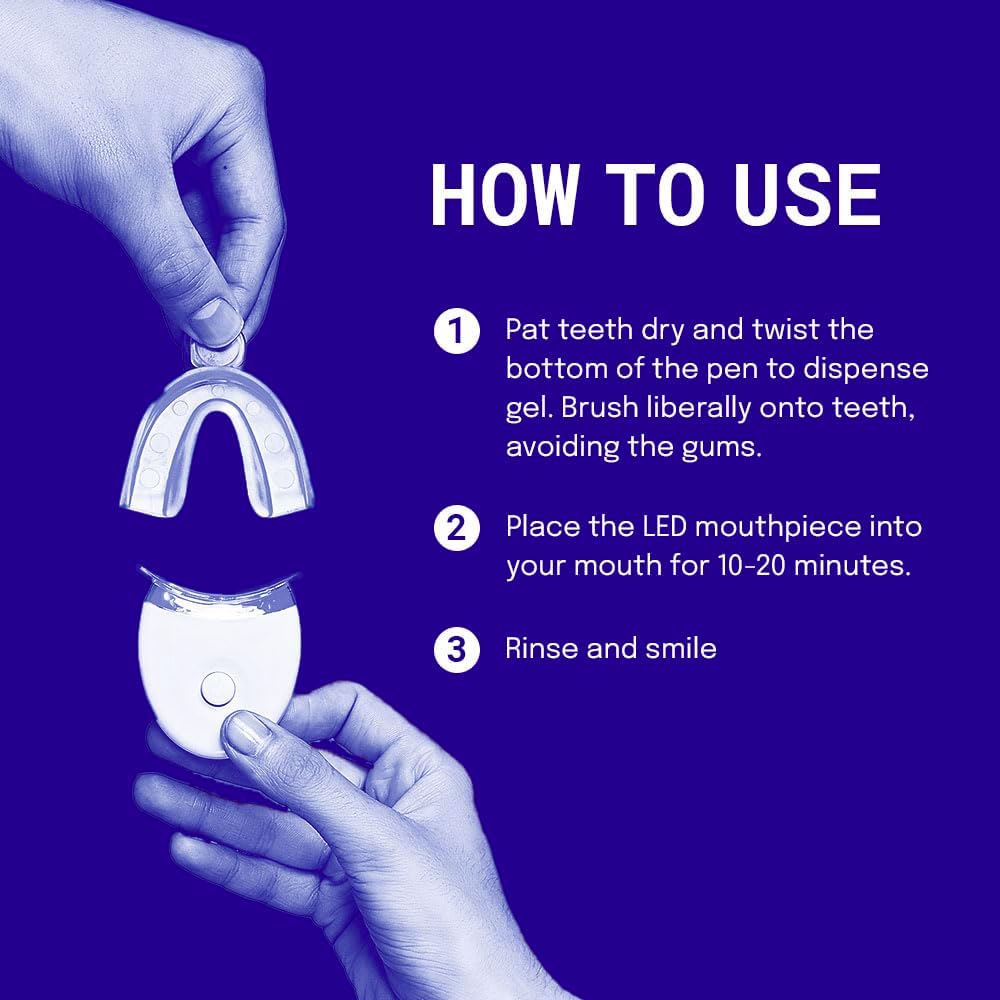Premium Teeth Whitening Kit by Active Wow