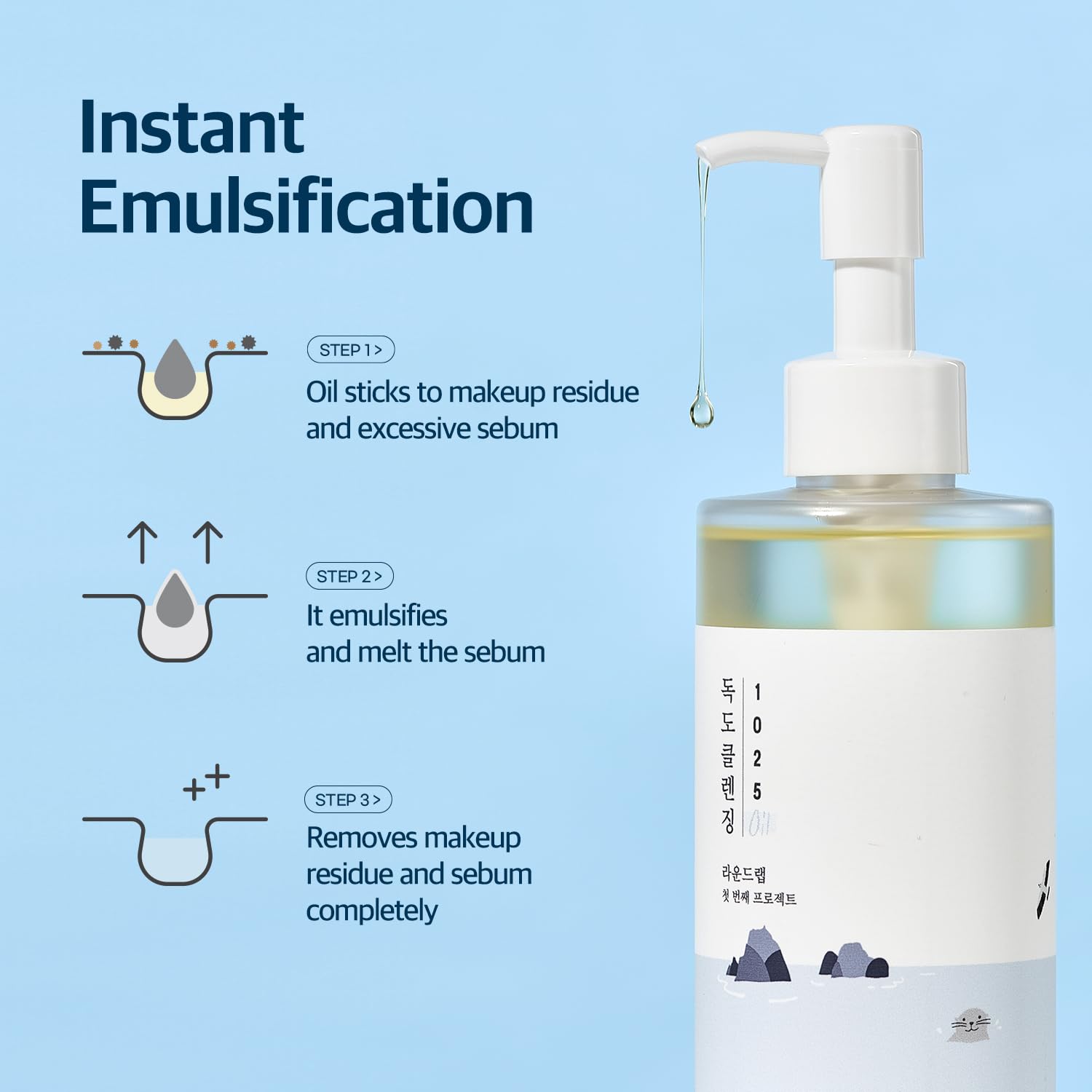 Round Lab 1025 Dokdo Cleansing Oil by AsiaBeautyMall