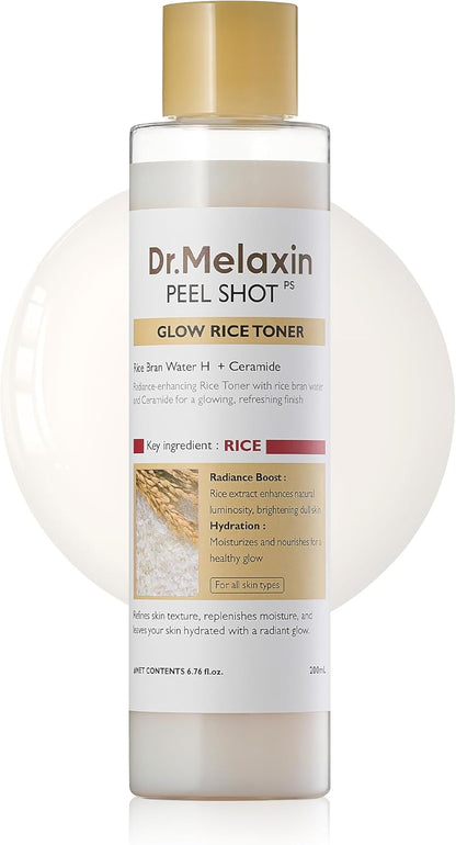 Dr. Melaxin Peel Shot Glow White Rice Toner by AsiaBeautyMall
