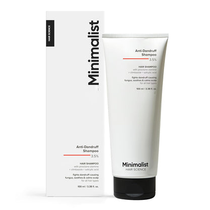 Minimalist Anti-Dandruff Shampoo 3.5% Salicylic Acid by Dista