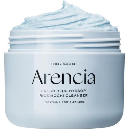 Arencia Fresh Blue Hyssop Rice Mochi Cleanser by AsiaBeautyMall