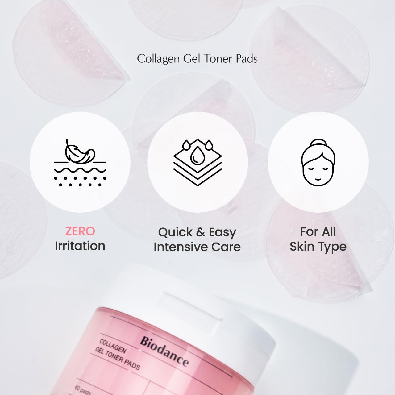 Biodance Collagen Gel Toner Pads by AsiaBeautyMall