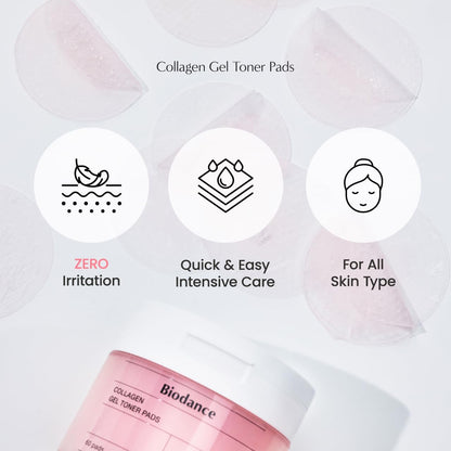 Biodance Collagen Gel Toner Pads by AsiaBeautyMall