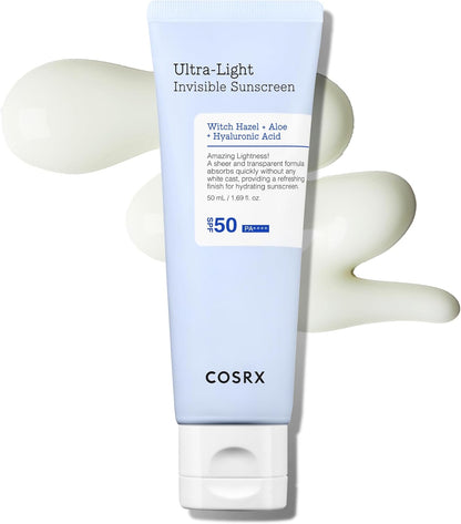 Cosrx Ultra-Light Invisible Sunscreen SPF50 PA++++ by AsiaBeautyMall