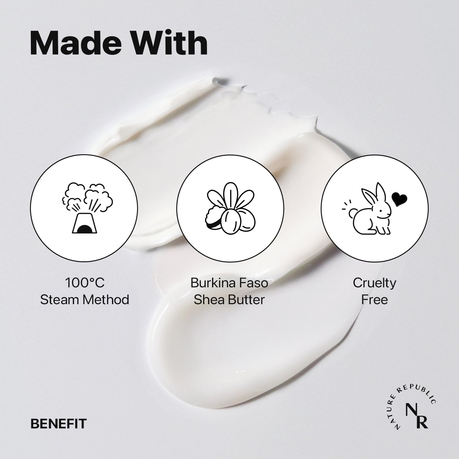 Nature Republic Shea Butter Fresh Steam Cream by AsiaBeautyMall