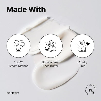 Nature Republic Shea Butter Fresh Steam Cream by AsiaBeautyMall