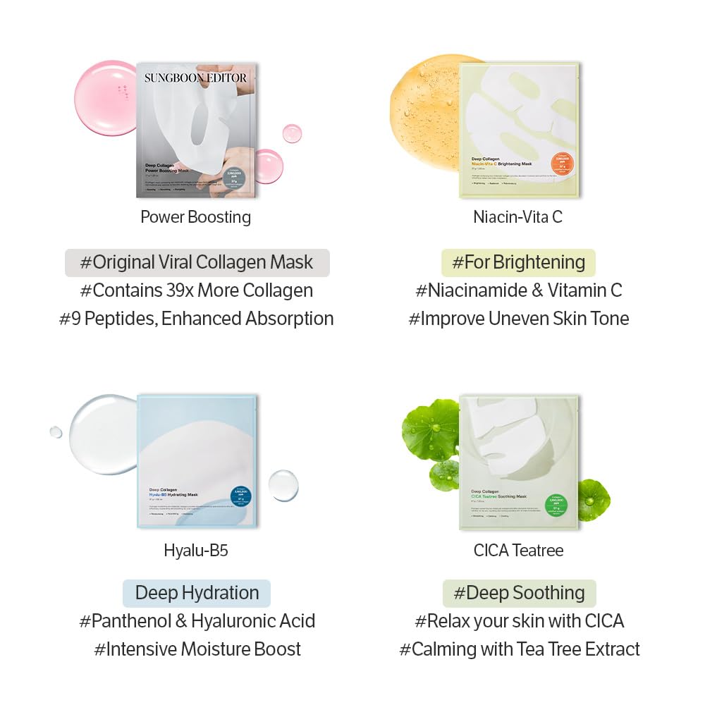 Sungboon Editor Deep Collagen Power Boosting Mask by AsiaBeautyMall