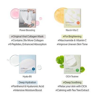 Sungboon Editor Deep Collagen Power Boosting Mask by AsiaBeautyMall