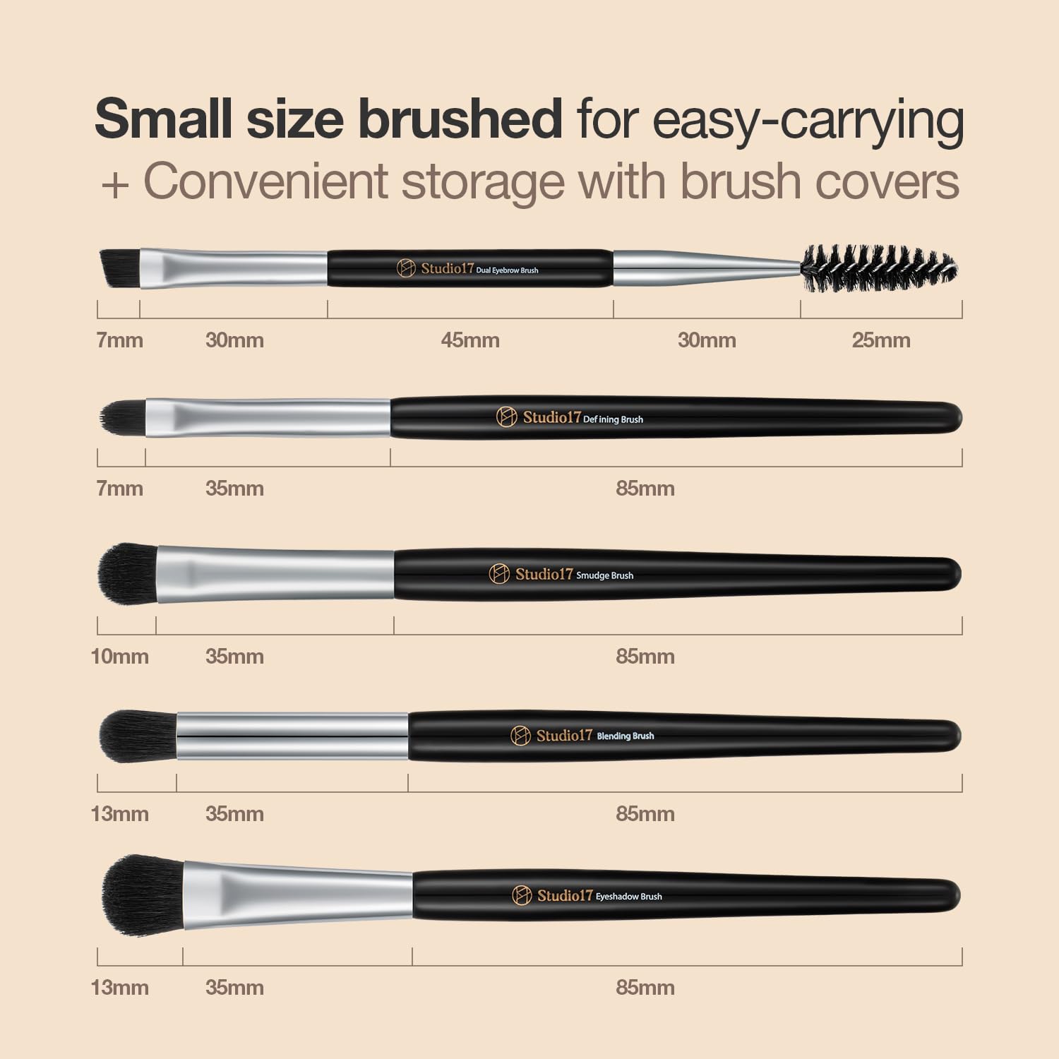 Studio17 Eye Makeup Brush Set by AsiaBeautyMall