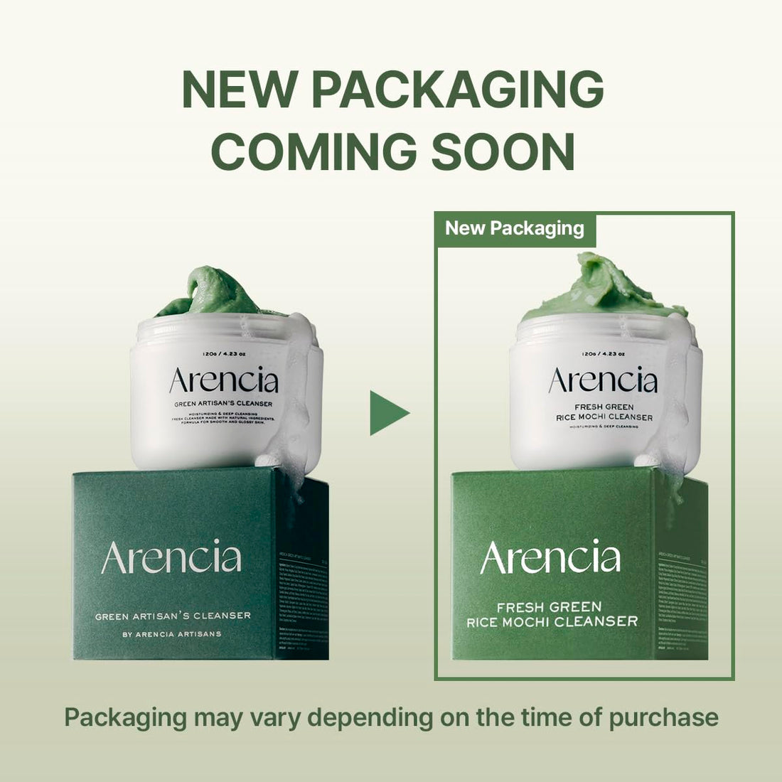 Arencia Fresh Green Rich Mochi Cleanser by AsiaBeautyMall