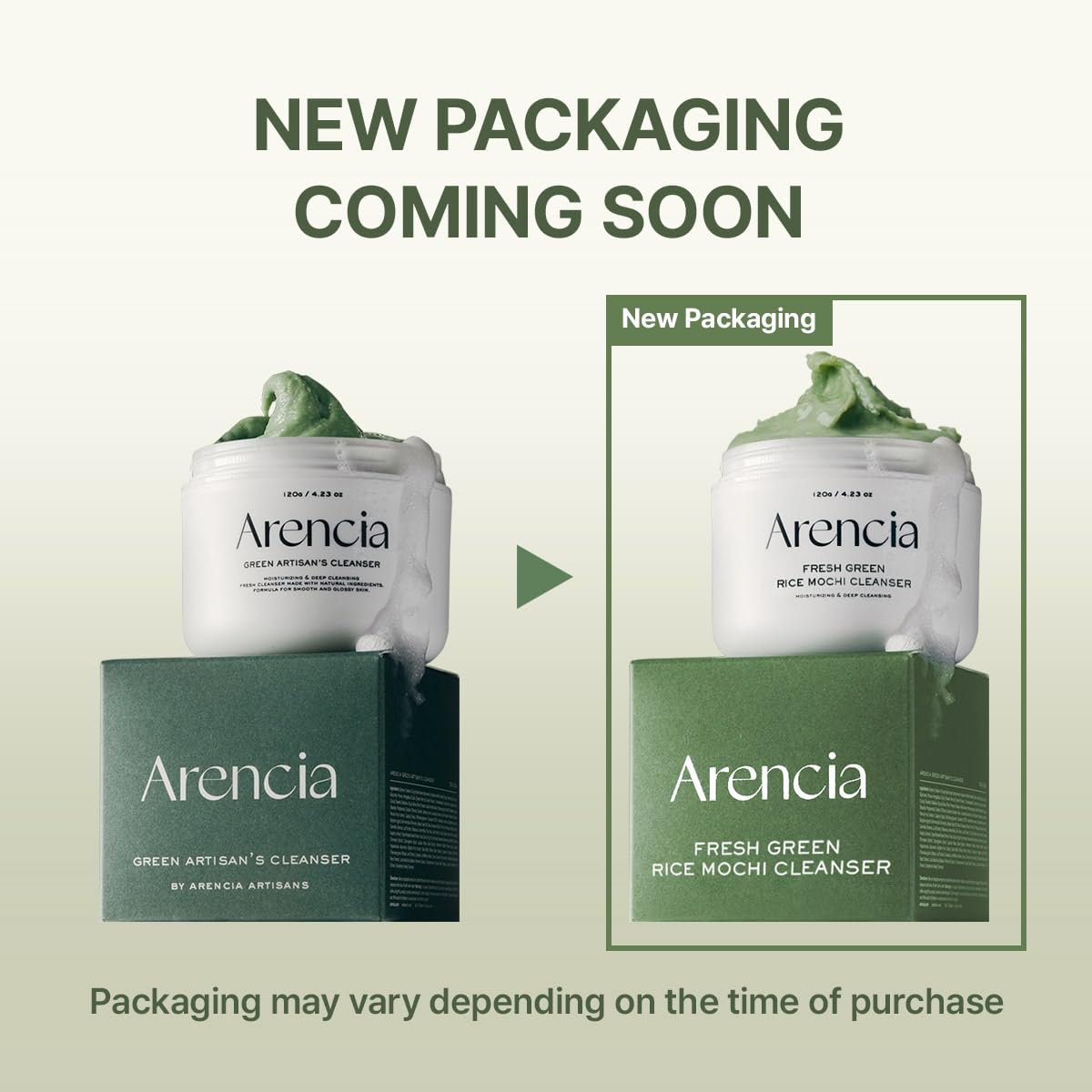Arencia Fresh Green Rich Mochi Cleanser by AsiaBeautyMall